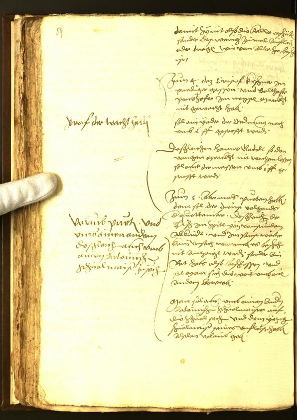 Civic Archives of Bozen-Bolzano - BOhisto Minutes of the council 1560 