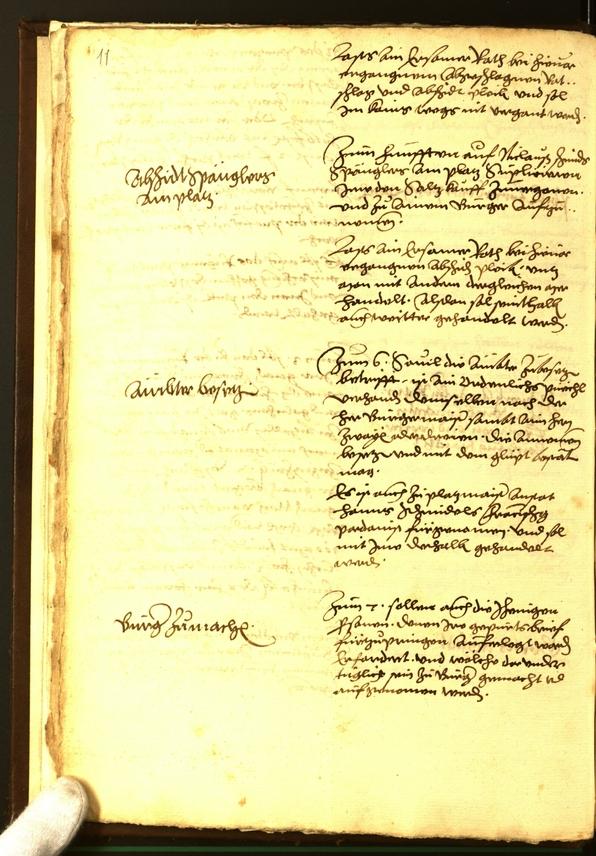 Civic Archives of Bozen-Bolzano - BOhisto Minutes of the council 1560 