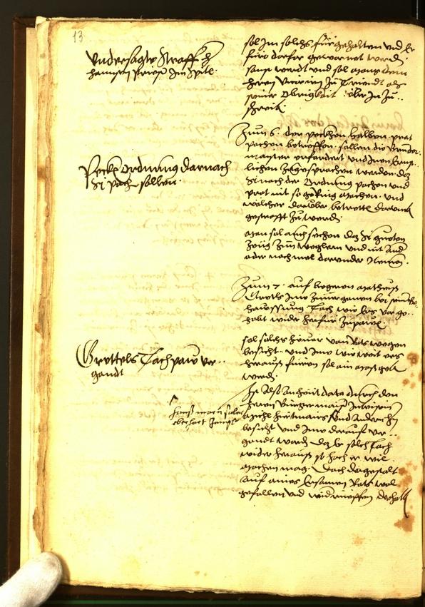 Civic Archives of Bozen-Bolzano - BOhisto Minutes of the council 1560 