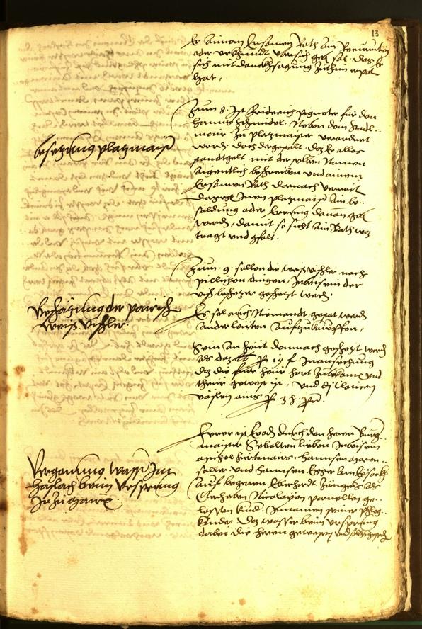 Stadtarchiv Bozen - BOhisto Ratsprotokoll 1560 