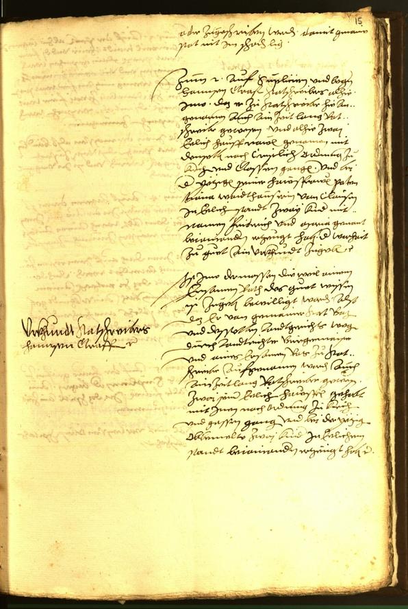 Civic Archives of Bozen-Bolzano - BOhisto Minutes of the council 1560 