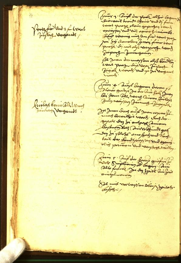 Civic Archives of Bozen-Bolzano - BOhisto Minutes of the council 1560 