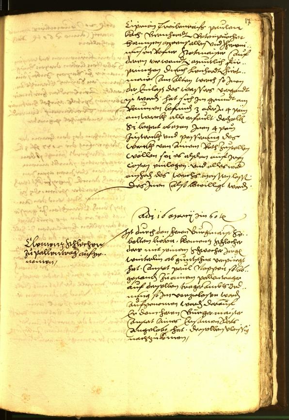 Stadtarchiv Bozen - BOhisto Ratsprotokoll 1560 