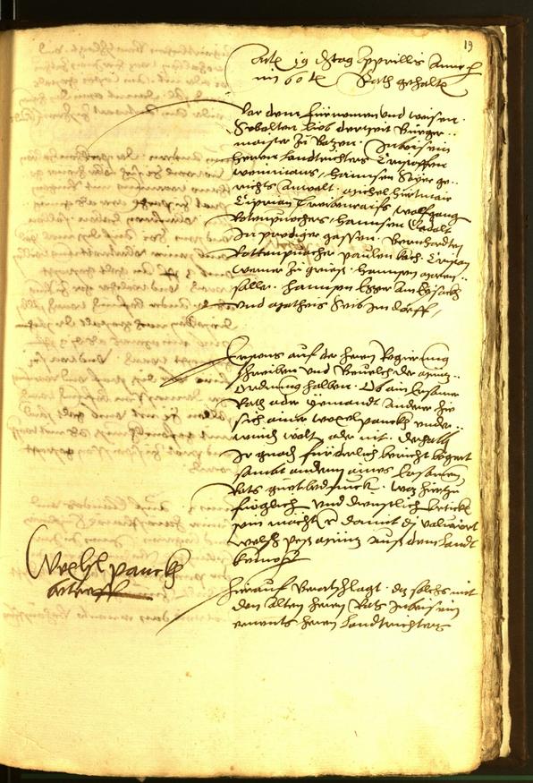 Civic Archives of Bozen-Bolzano - BOhisto Minutes of the council 1560 