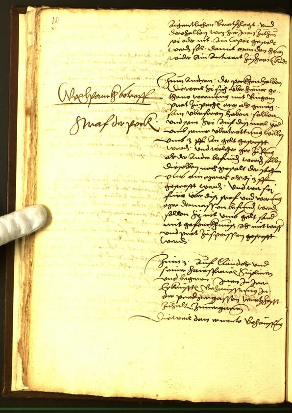 Archivio Storico della Città di Bolzano - BOhisto protocollo consiliare 1560 