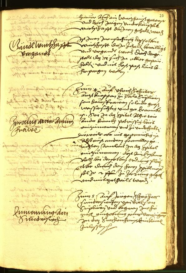 Stadtarchiv Bozen - BOhisto Ratsprotokoll 1560 