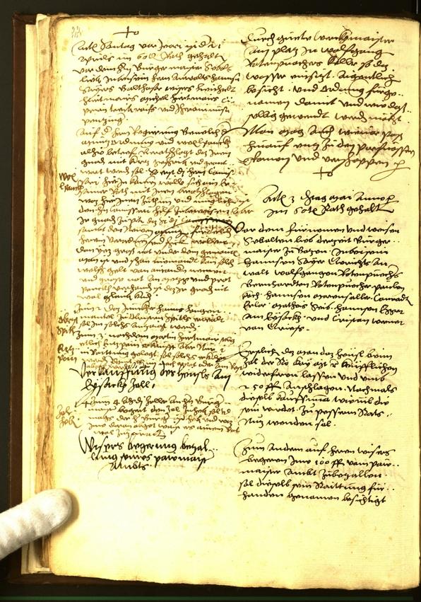 Civic Archives of Bozen-Bolzano - BOhisto Minutes of the council 1560 