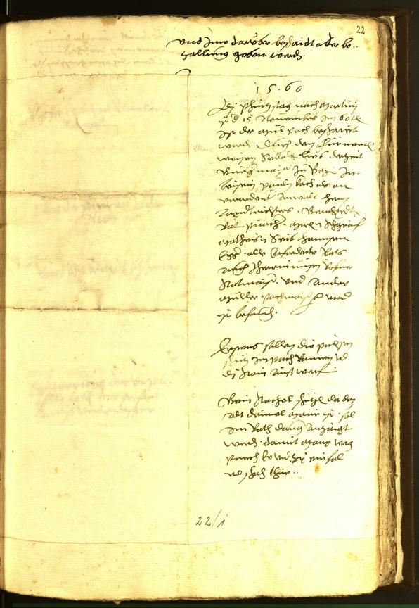 Civic Archives of Bozen-Bolzano - BOhisto Minutes of the council 1560 