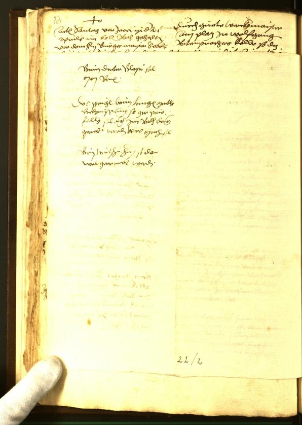 Civic Archives of Bozen-Bolzano - BOhisto Minutes of the council 1560 