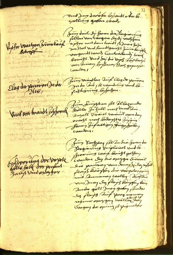 Civic Archives of Bozen-Bolzano - BOhisto Minutes of the council 1560 