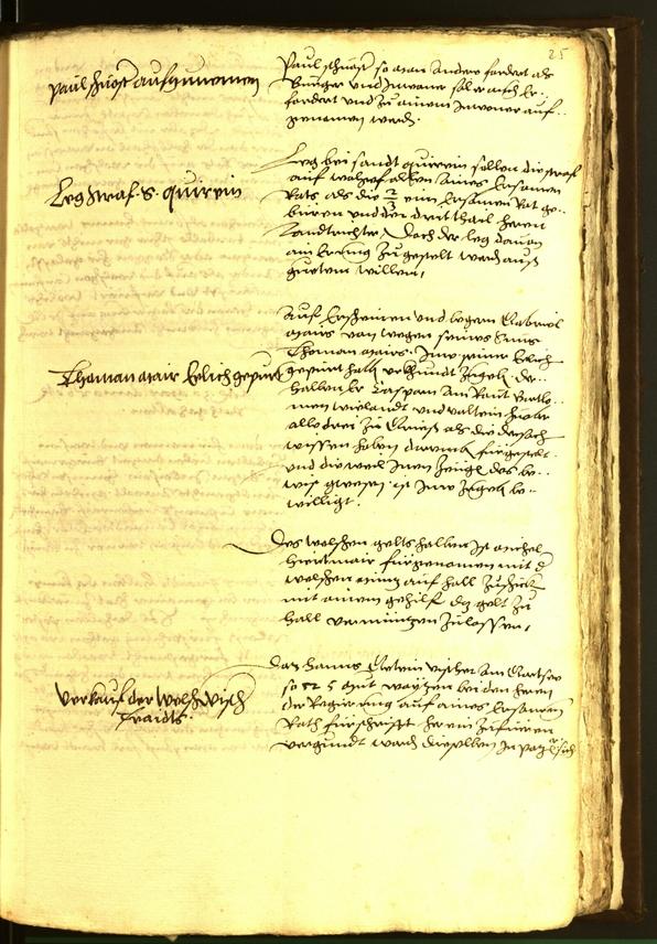 Civic Archives of Bozen-Bolzano - BOhisto Minutes of the council 1560 