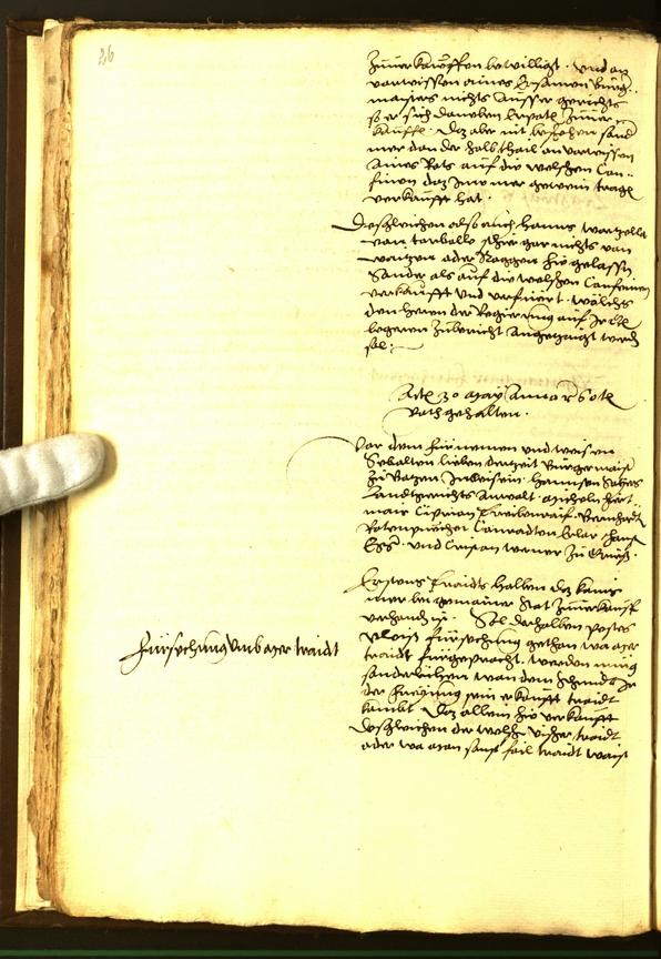 Archivio Storico della Città di Bolzano - BOhisto protocollo consiliare 1560 