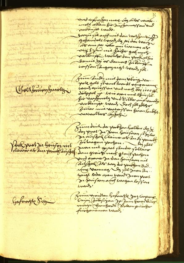 Civic Archives of Bozen-Bolzano - BOhisto Minutes of the council 1560 