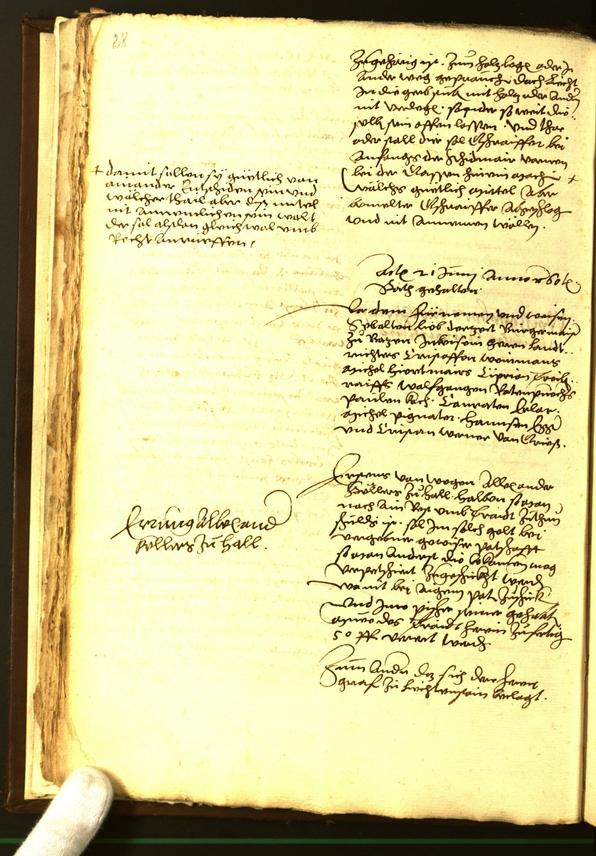 Archivio Storico della Città di Bolzano - BOhisto protocollo consiliare 1560 