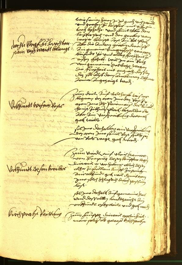 Civic Archives of Bozen-Bolzano - BOhisto Minutes of the council 1560 