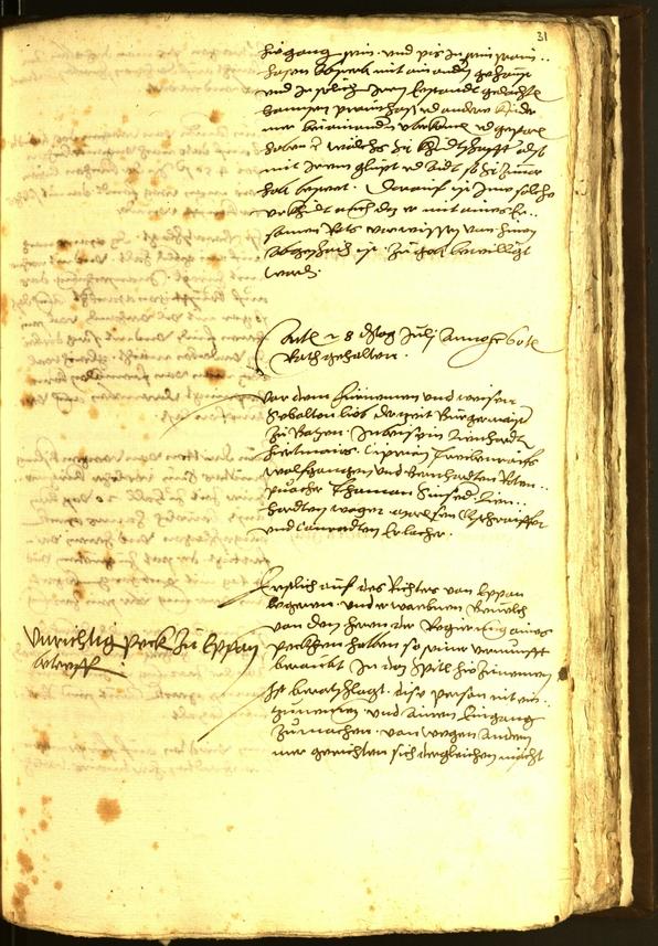 Stadtarchiv Bozen - BOhisto Ratsprotokoll 1560 