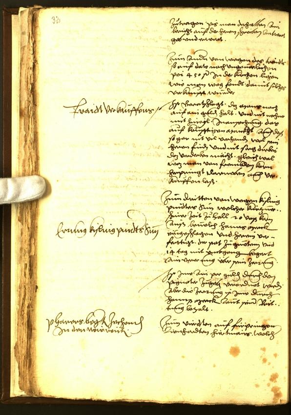 Civic Archives of Bozen-Bolzano - BOhisto Minutes of the council 1560 