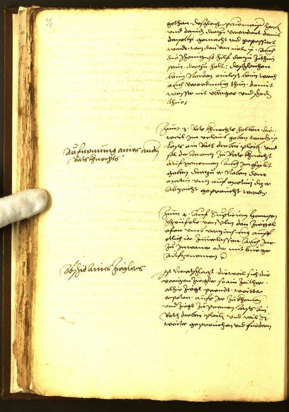 Civic Archives of Bozen-Bolzano - BOhisto Minutes of the council 1560 