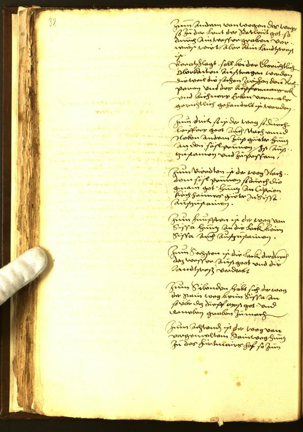 Civic Archives of Bozen-Bolzano - BOhisto Minutes of the council 1560 