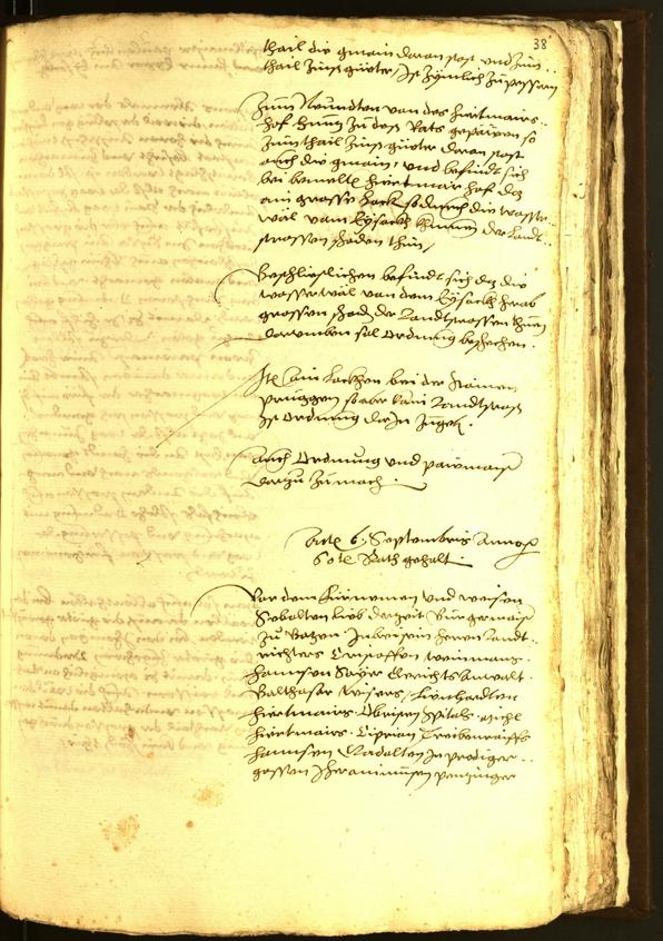 Civic Archives of Bozen-Bolzano - BOhisto Minutes of the council 1560 