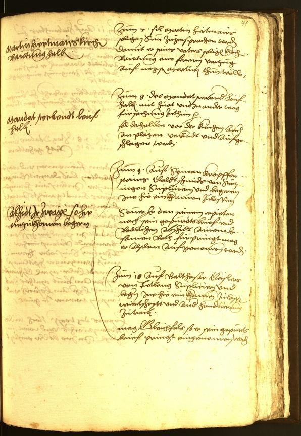 Civic Archives of Bozen-Bolzano - BOhisto Minutes of the council 1560 