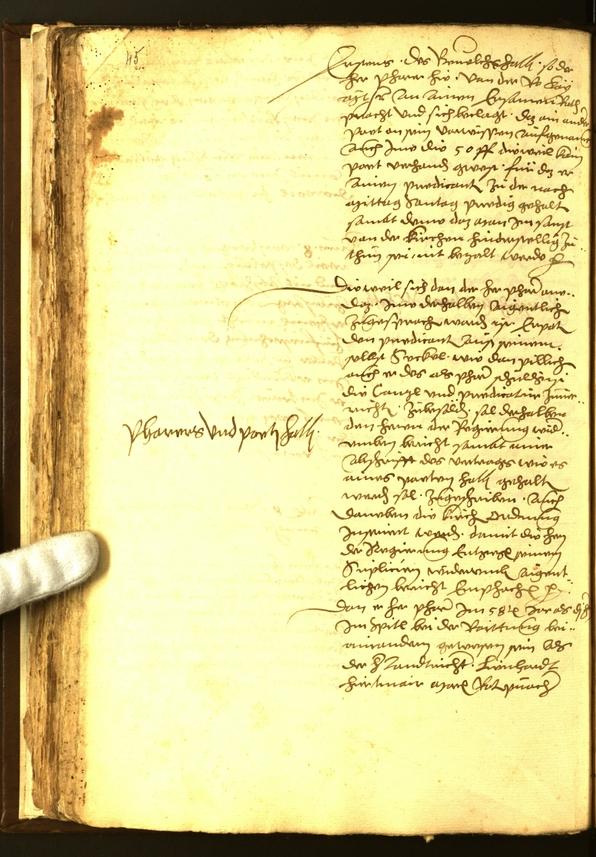 Civic Archives of Bozen-Bolzano - BOhisto Minutes of the council 1560 