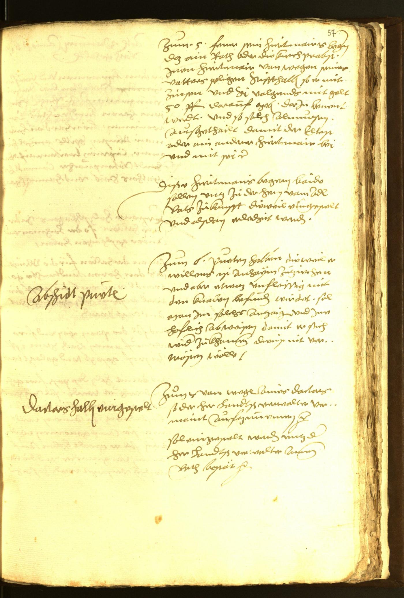 Civic Archives of Bozen-Bolzano - BOhisto Minutes of the council 1560 