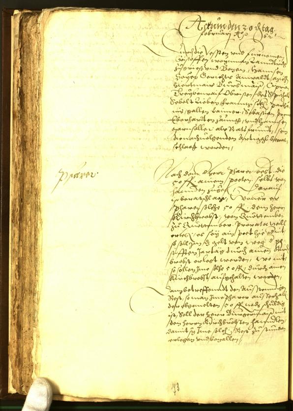 Archivio Storico della Città di Bolzano - BOhisto protocollo consiliare 1562 