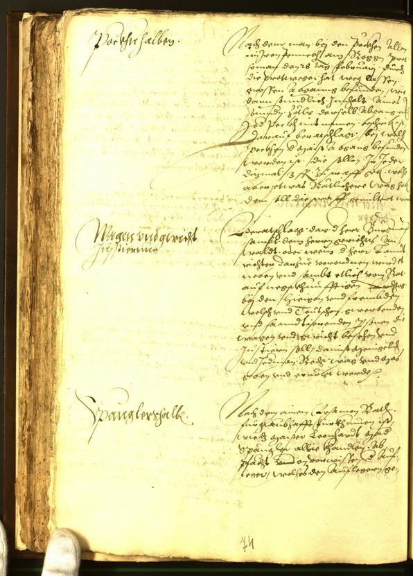 Civic Archives of Bozen-Bolzano - BOhisto Minutes of the council 1562 