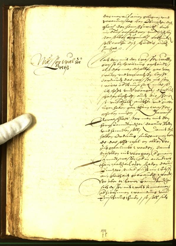 Civic Archives of Bozen-Bolzano - BOhisto Minutes of the council 1562 