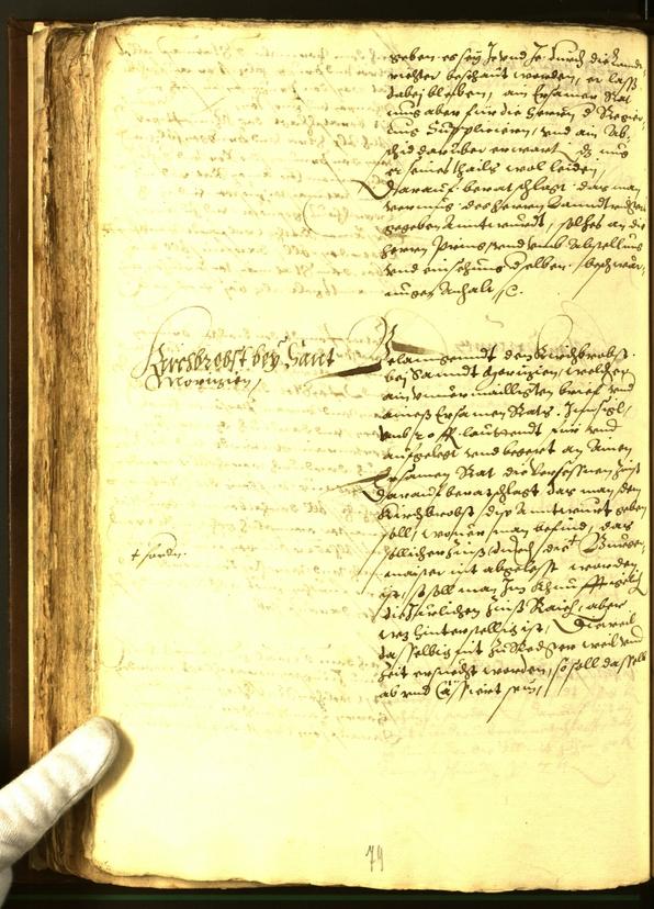 Civic Archives of Bozen-Bolzano - BOhisto Minutes of the council 1562 