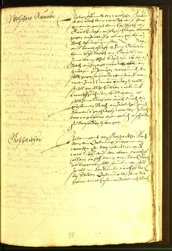 Civic Archives of Bozen-Bolzano - BOhisto Minutes of the council 1562 