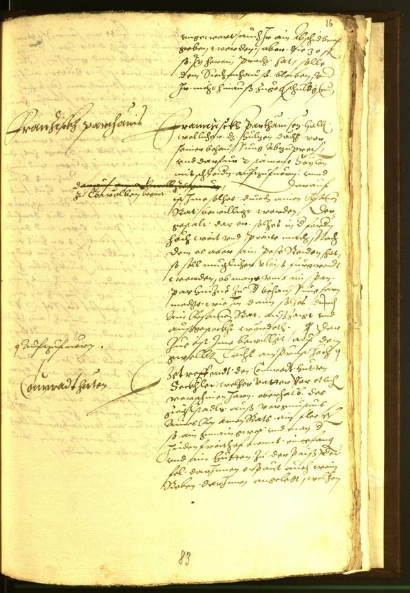 Civic Archives of Bozen-Bolzano - BOhisto Minutes of the council 1562 