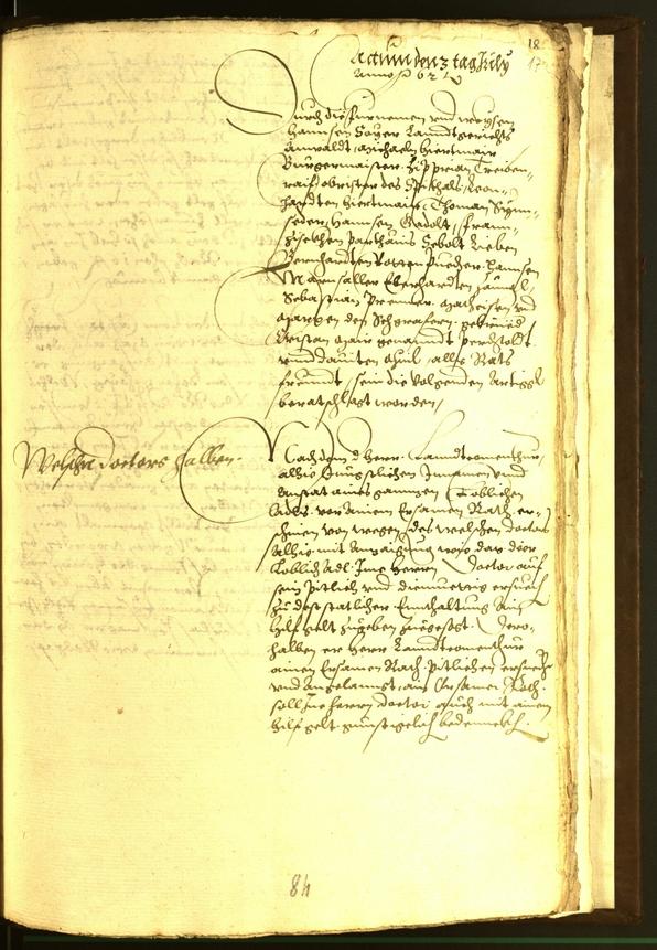 Archivio Storico della Città di Bolzano - BOhisto protocollo consiliare 1562 