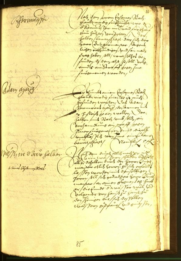 Civic Archives of Bozen-Bolzano - BOhisto Minutes of the council 1562 