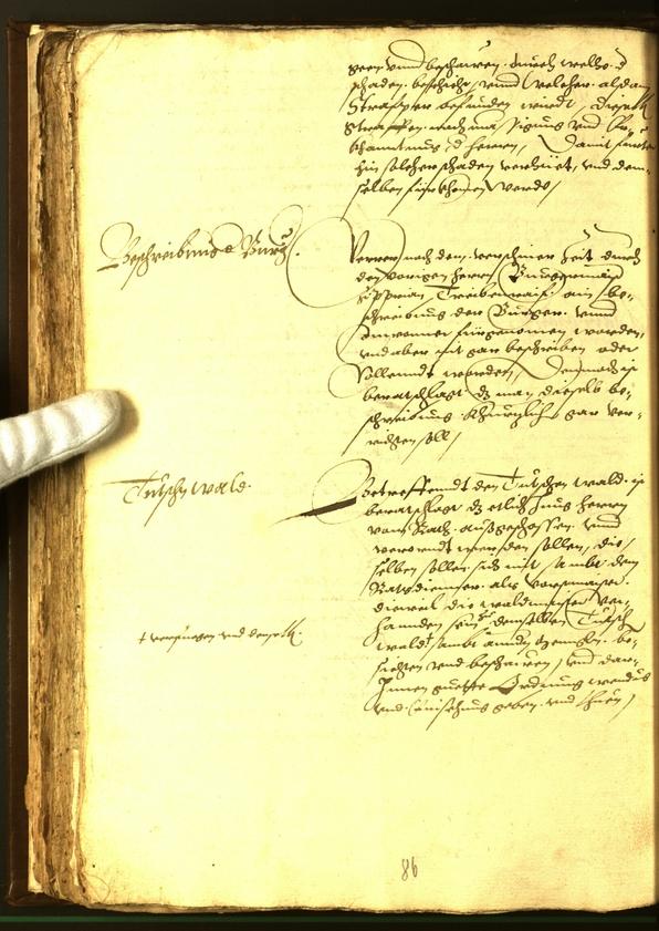 Civic Archives of Bozen-Bolzano - BOhisto Minutes of the council 1562 