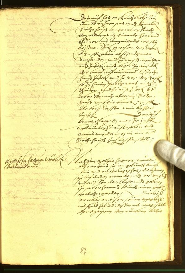 Civic Archives of Bozen-Bolzano - BOhisto Minutes of the council 1562 