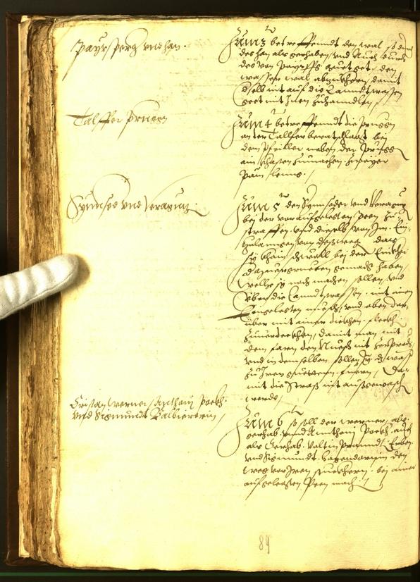 Civic Archives of Bozen-Bolzano - BOhisto Minutes of the council 1562 