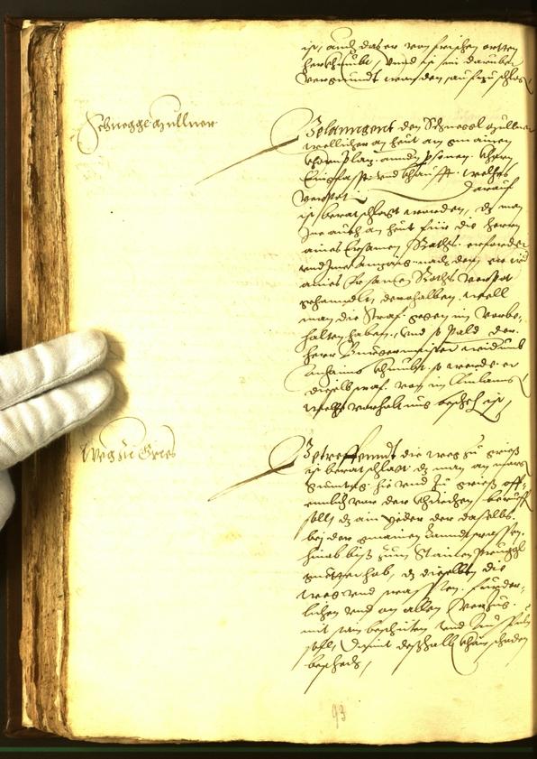 Civic Archives of Bozen-Bolzano - BOhisto Minutes of the council 1562 