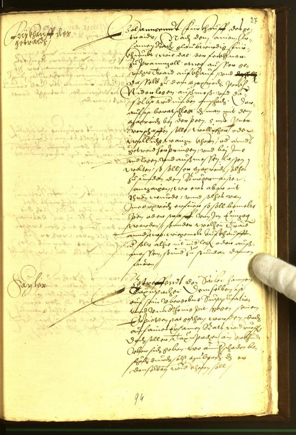 Civic Archives of Bozen-Bolzano - BOhisto Minutes of the council 1562 