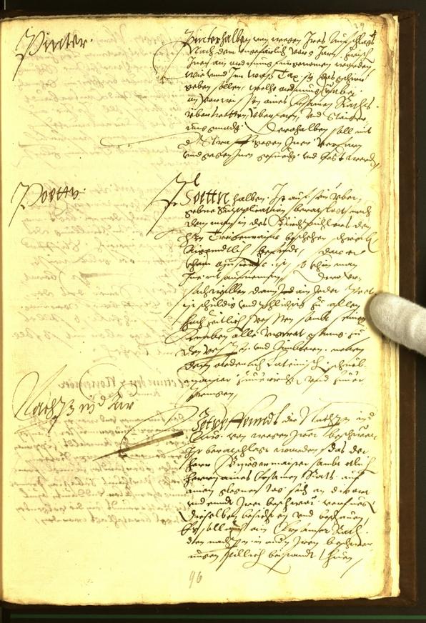 Civic Archives of Bozen-Bolzano - BOhisto Minutes of the council 1562 