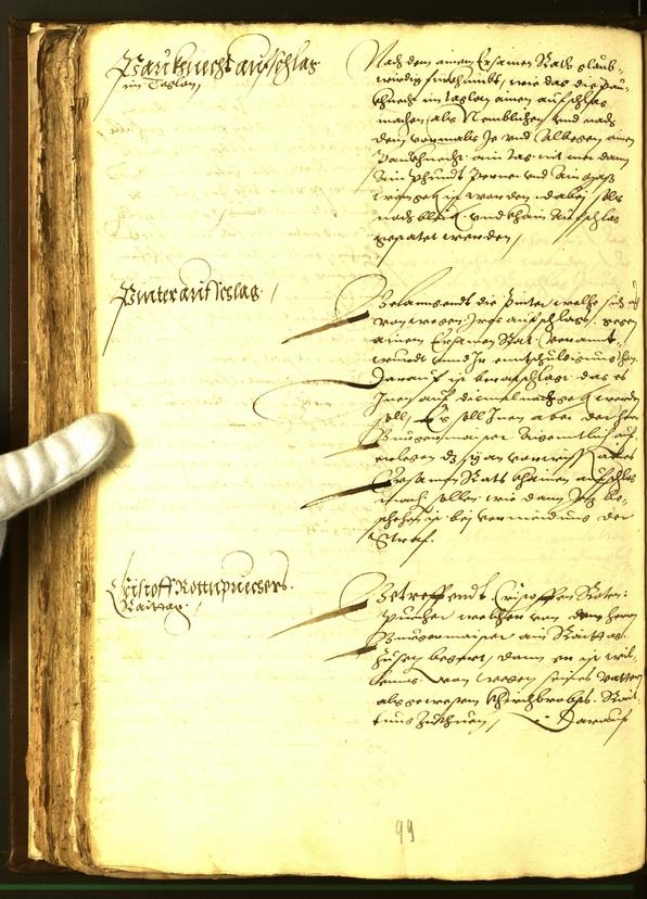 Archivio Storico della Città di Bolzano - BOhisto protocollo consiliare 1562 