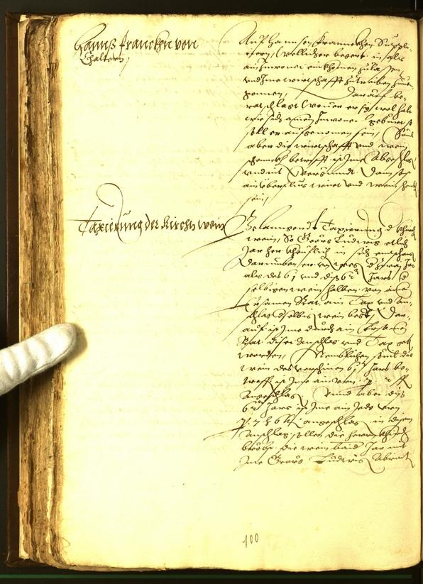 Archivio Storico della Città di Bolzano - BOhisto protocollo consiliare 1562 