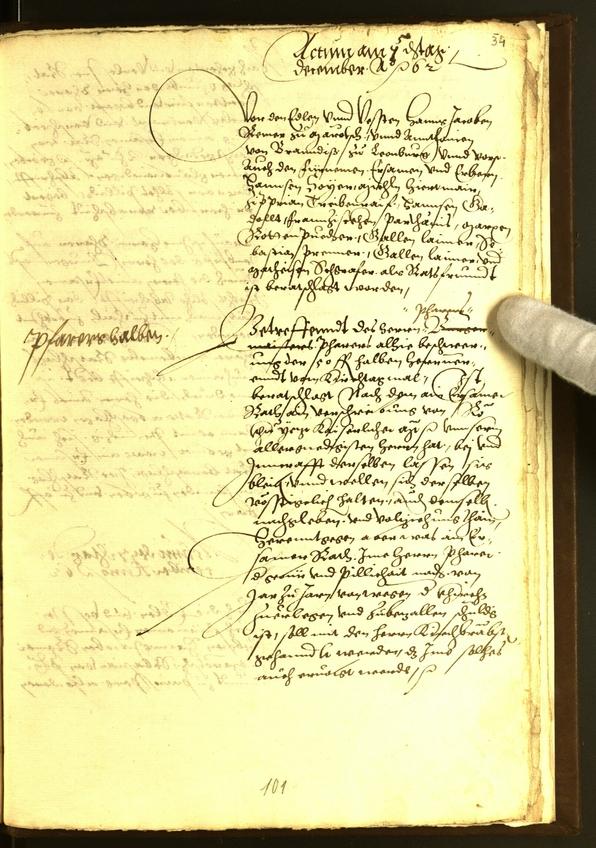 Archivio Storico della Città di Bolzano - BOhisto protocollo consiliare 1562 