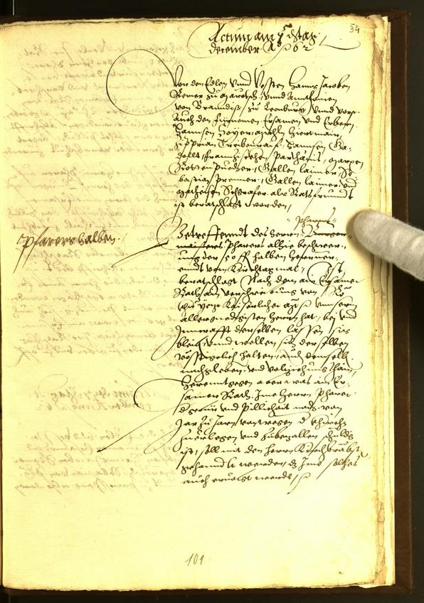 Civic Archives of Bozen-Bolzano - BOhisto Minutes of the council 1562 