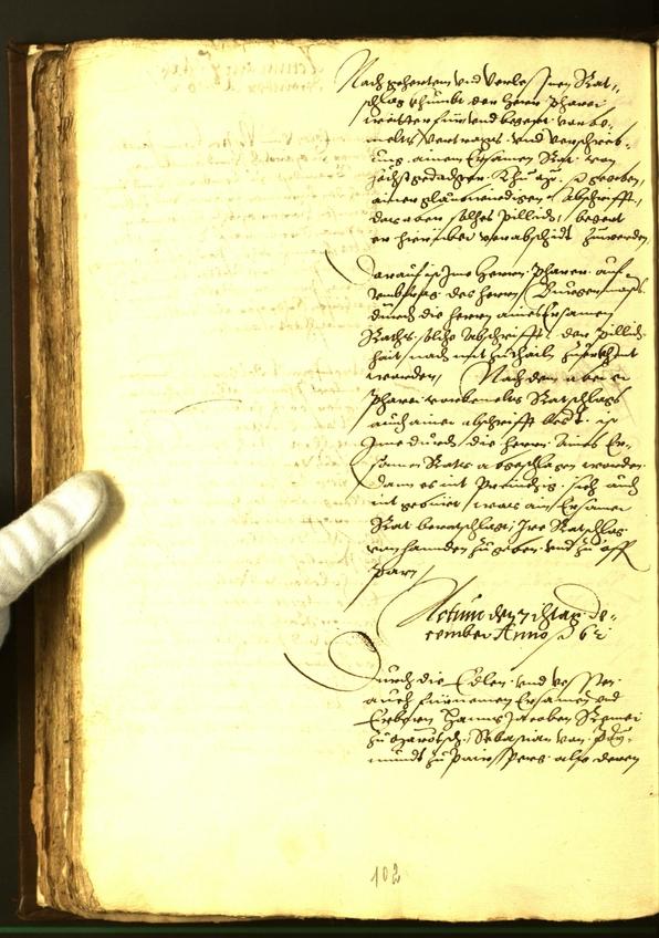 Civic Archives of Bozen-Bolzano - BOhisto Minutes of the council 1562 