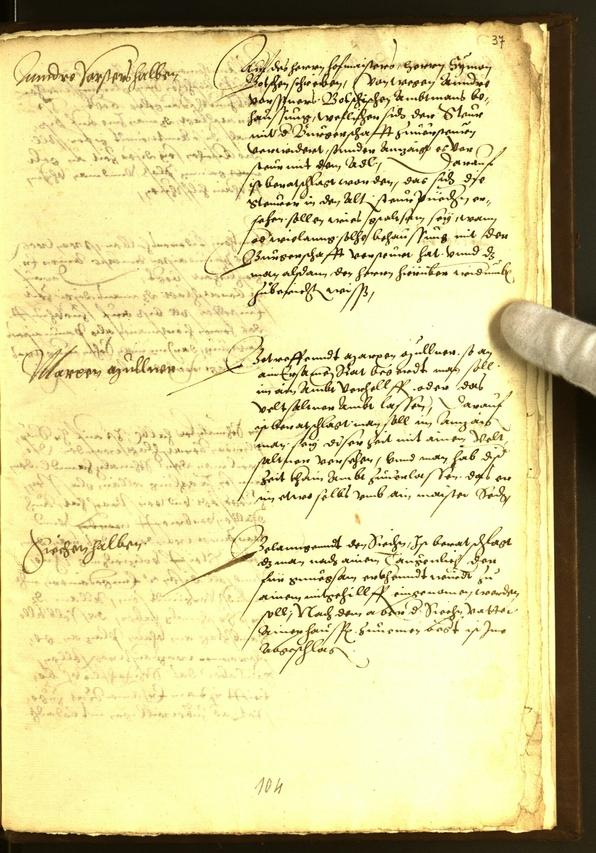 Civic Archives of Bozen-Bolzano - BOhisto Minutes of the council 1562 