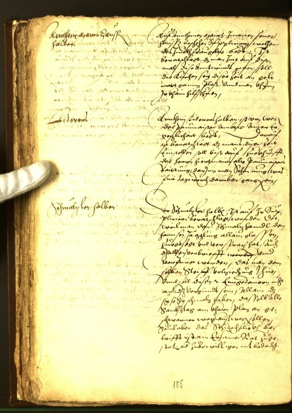 Stadtarchiv Bozen - BOhisto Ratsprotokoll 1562 