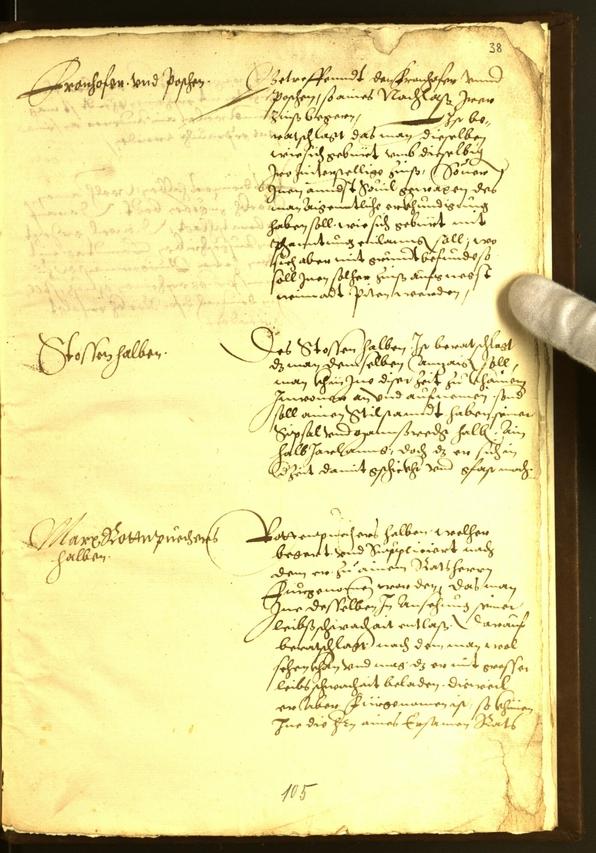 Civic Archives of Bozen-Bolzano - BOhisto Minutes of the council 1562 