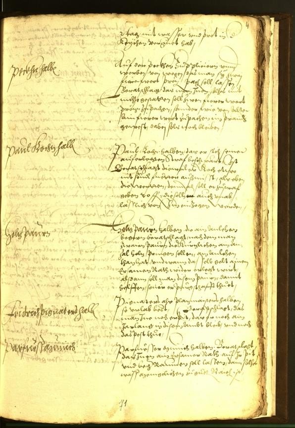 Stadtarchiv Bozen - BOhisto Ratsprotokoll 1562 